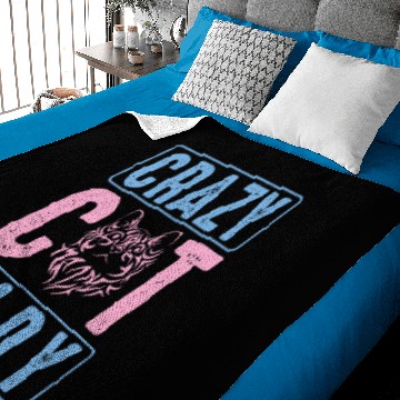 Discover Crazy cat lady Baby Blankets