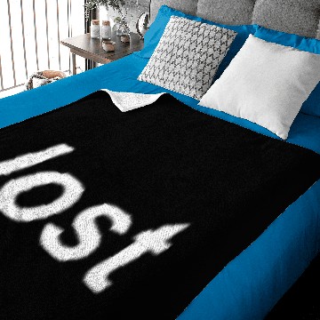 Discover Lost, Overthinking, quote, thoughts, emotional,sad Baby Blankets