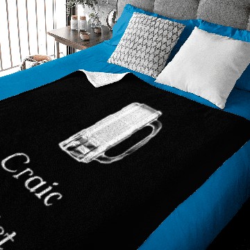 Discover Craic Addict - Funny Irish St Patricks Day Baby Blankets