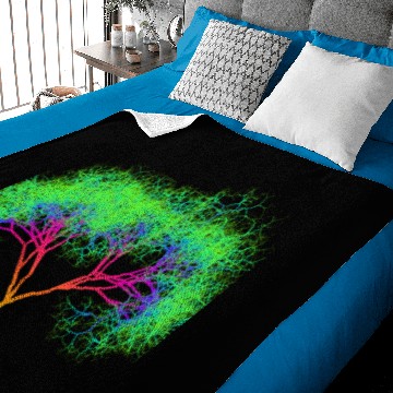 Discover Rainbow tree Gift Baby Blankets