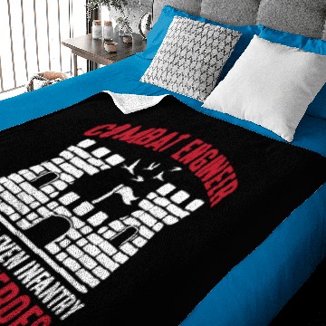 Discover Combat Engineer Hero Army Engineering Infantry Baby Blankets