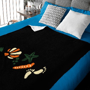 Discover marine sea shell starfish Baby Blankets