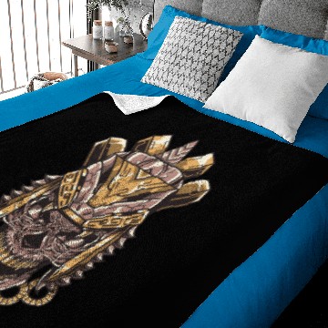 Discover Aztec Skull Baby Blankets