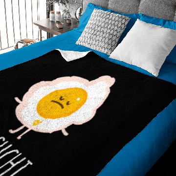 Discover Funny jealous fried egg Baby Blankets