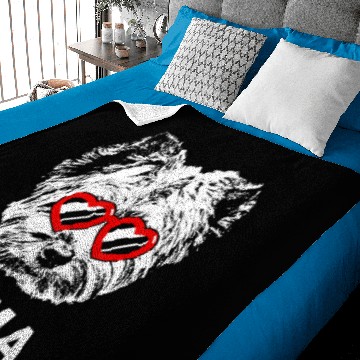 Discover Cute Yorkshire Terrier Fur Mama Baby Blankets