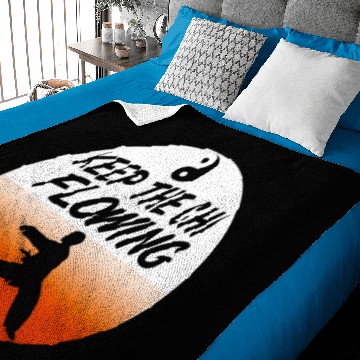 Discover Tai Chi Baby Blankets