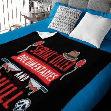 Discover Serial Killer Documentaries And Chill Baby Blankets