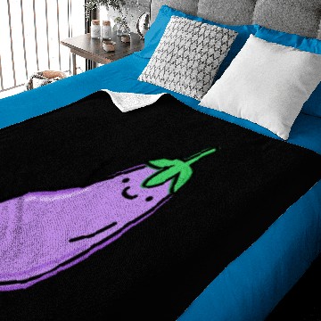 Discover Cute Eggplant Baby Blankets