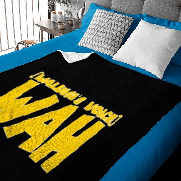 Discover Waluigi Voice wah Baby Blankets