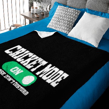 Discover Cricket mode on Please do not disturb Baby Blankets