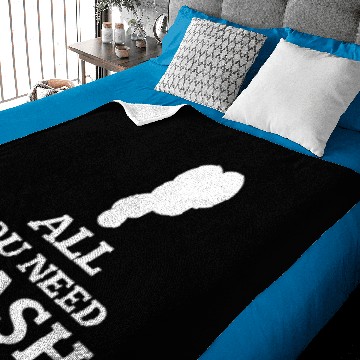 Discover All You Need Is Ash Baby Blankets