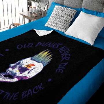 Discover Old Punks never Die Punk Rock Punker Punks gift Baby Blankets