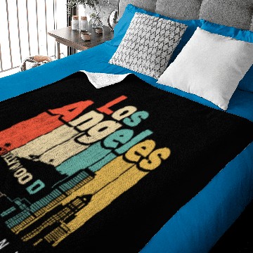 Discover Los Angeles CA Baby Blankets