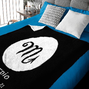 Discover Scorpio Horoscope Baby Blankets