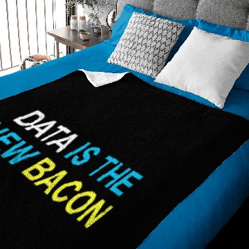Discover Data Is The New Bacon Baby Blankets