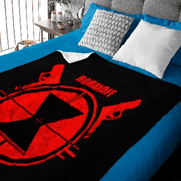 Discover Black Widow Desing Baby Blankets