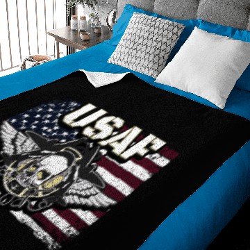 Discover USAF Soldier Air Force Baby Blankets