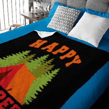 Discover HAPPY CAMPER Baby Blankets
