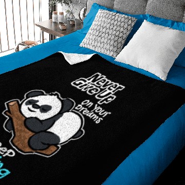 Discover Never Give Up On Your Dreams Baby Blankets