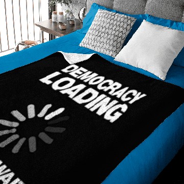 Discover Democracy loading Baby Blankets