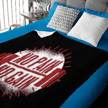 Discover no pain no Gain Baby Blankets