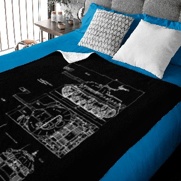 Discover Soviet Tank IS-3 Baby Blankets