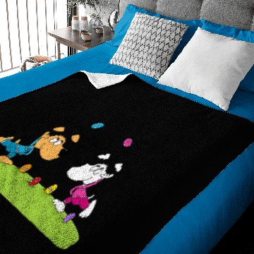 Discover Funny Dogs - Easter Eggs Baby Blankets