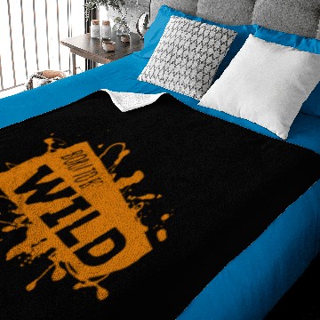 Discover Born To Be Wild Baby Blankets