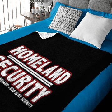 Discover HOMELAND Security Baby Blankets