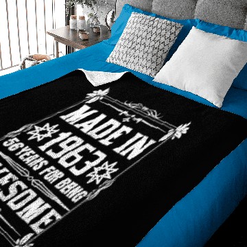 Discover Made In 1963 Baby Blankets