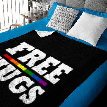 Discover Free Hugs Baby Blankets