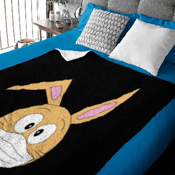 Discover Easter Bunny Funny Baby Blankets