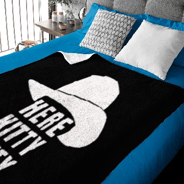 Discover Here Kitty Kitty Baby Blankets