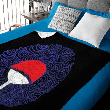 Discover Uchiha Clan Symbol Baby Blankets