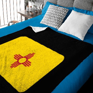 Discover NEW MEXICO FLAG round corner 400 dpi Baby Blankets