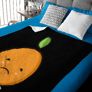 Discover Sad Orange Baby Blankets