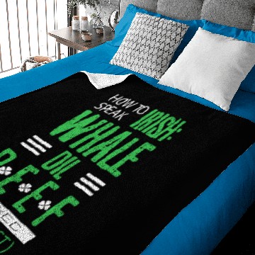 Discover Ireland Gift Catholic St.Patrick Irish Dublin Baby Blankets