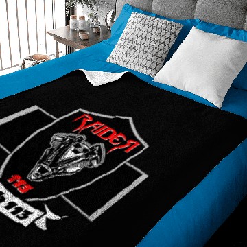 Discover Raider Badge Baby Blankets