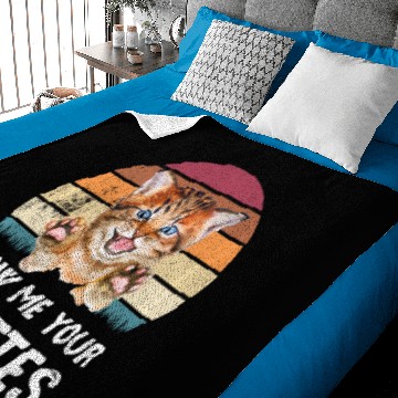 Discover Show Me Your Kitties Baby Blankets