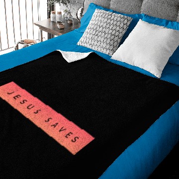Discover Jesus Saves - Christian Baby Blankets