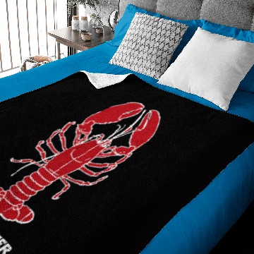 Discover Funny Cute Lobster Baby Blankets
