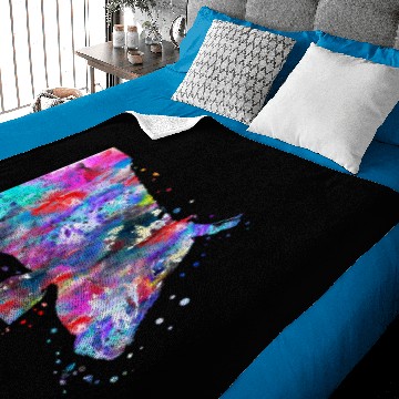 Discover Highland cow Baby Blankets