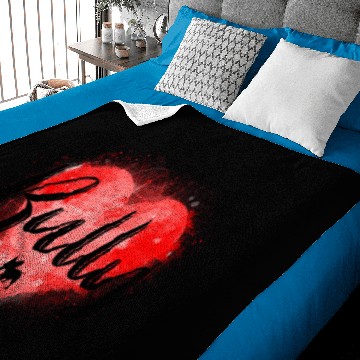 Discover Love my Bully Baby Blankets