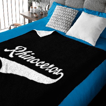 Discover Rhinoceros Epic Bday Present Baby Blankets