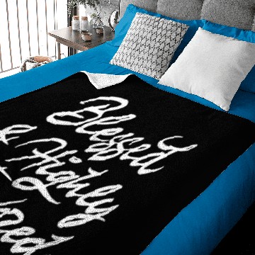 Discover Blessed and highly favored Baby Blankets