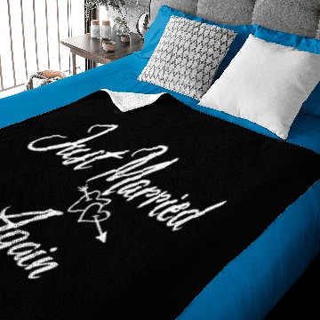 Discover Just Married Again Baby Blankets