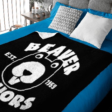 Discover Beaver Liquors Baby Blankets