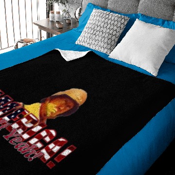 Discover America! Hell Yeah! With Patton Baby Blankets