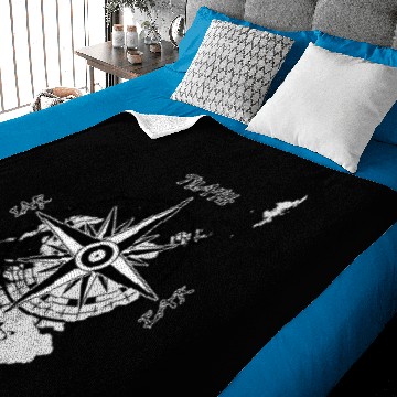 Discover Scottish compass with gaelic cardinal points Baby Blankets