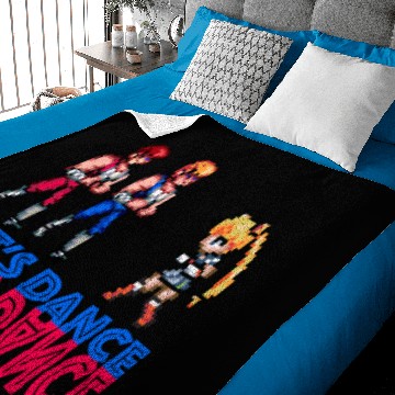Discover Sailor Moon versus double dragon on the dancefloor Baby Blankets
